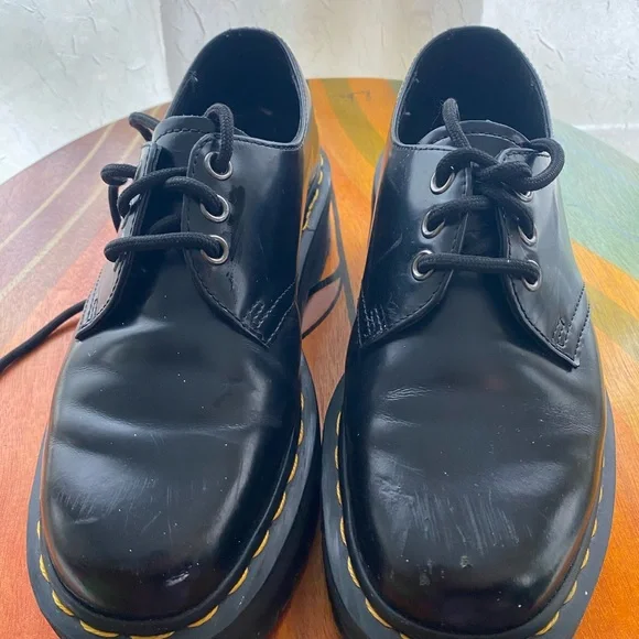 Dr. Martens 1461 Quad Smooth Leather Platform u Unisex Size 5 men’s / 6 women’s - Picture 6 of 16